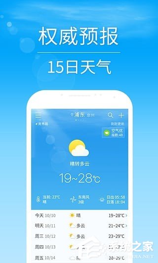 2345天气预报