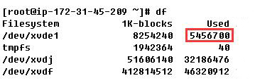 Linux df和du命令查出来的已使用空间不同如何解决？