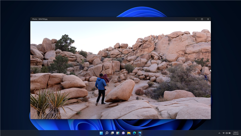 Windows11重新设计的照片应用