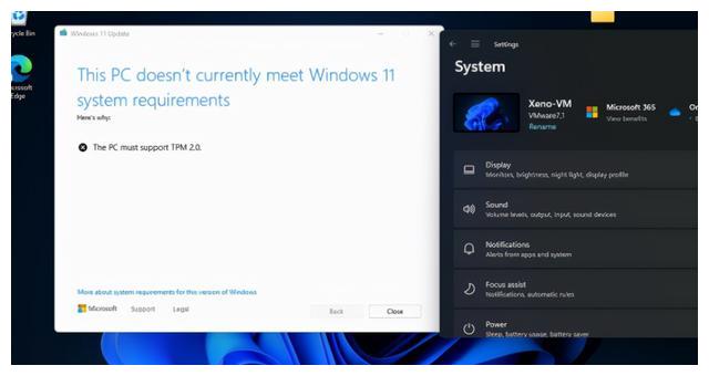 微软确认Windows11将不支持大多数虚拟