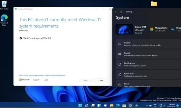 虚拟机运行Windows11需要TPM 2.0