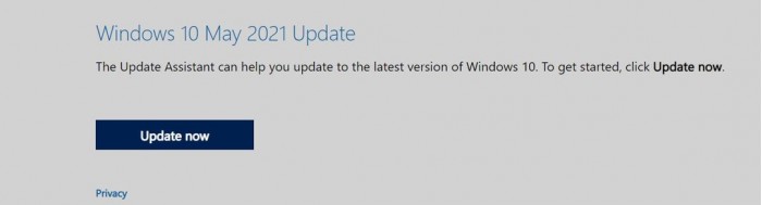 完美升级Windows10 2021年5月功能更新