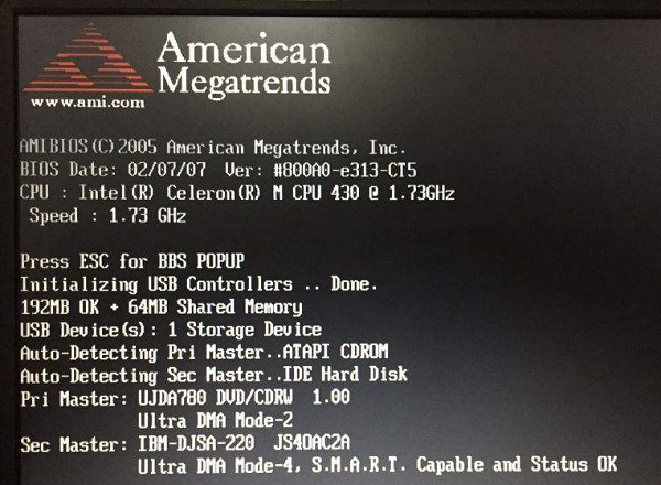 American Megatrends按什么键U盘启动