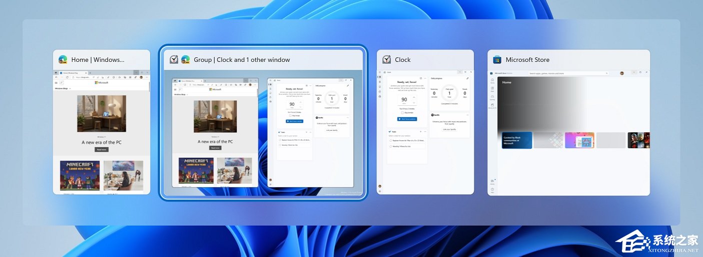 微软Win11多任务处理功能获得多项UI改