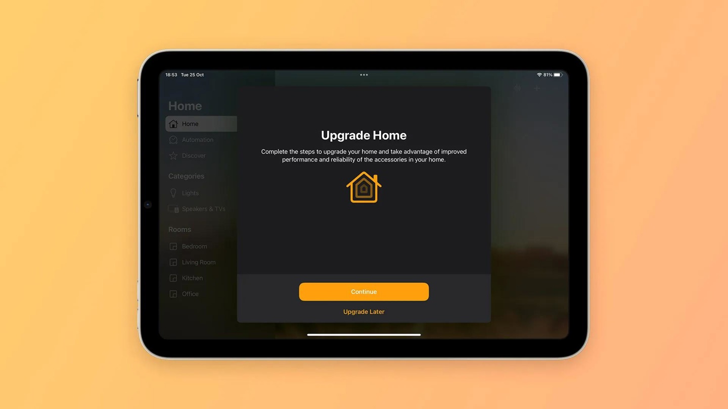 苹果回应 iOS 16.2 更新“Home”应用卡