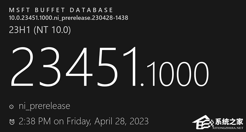 微软Win11 Build 23451.1000(ni_releas