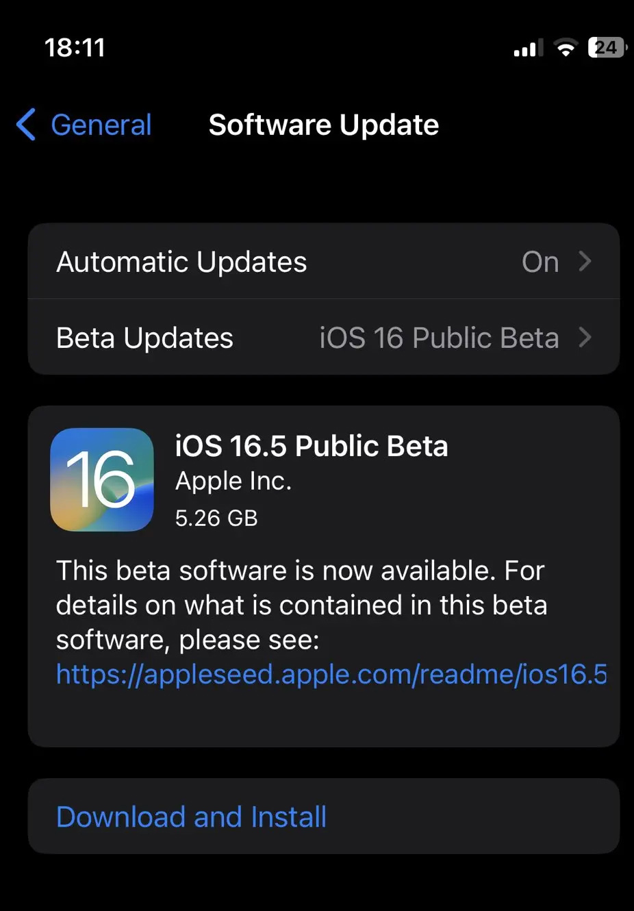 苹果面向 Public Beta 测试人员发布 iO