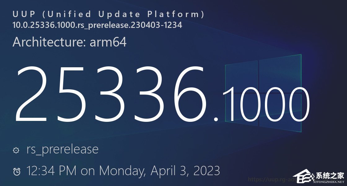 微软Win11 Canary预览版25336.1000四月