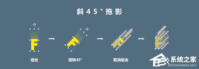 PPT制作字母拖影效果教程