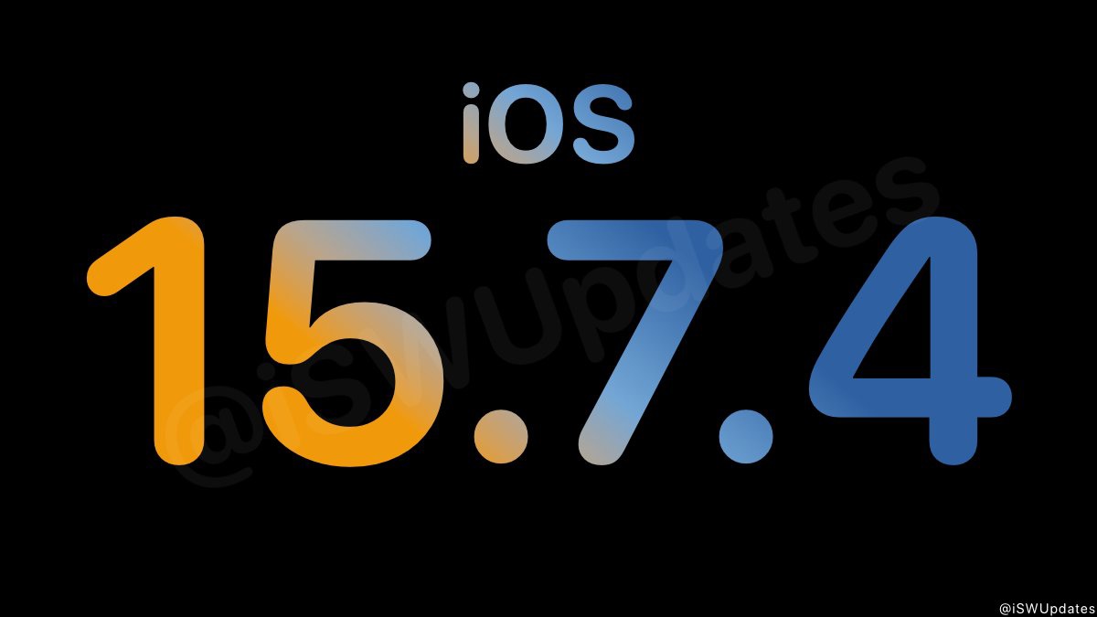 苹果发布iOS / iPadOS 15.7.4 更新：修