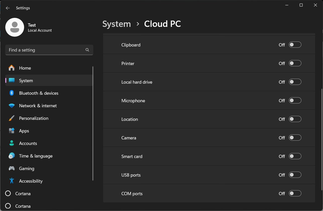 微软Win11 Build 23419预览版设置应用