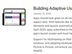 苹果公司要求新提交App界面4月起必须适应所有显示屏尺寸