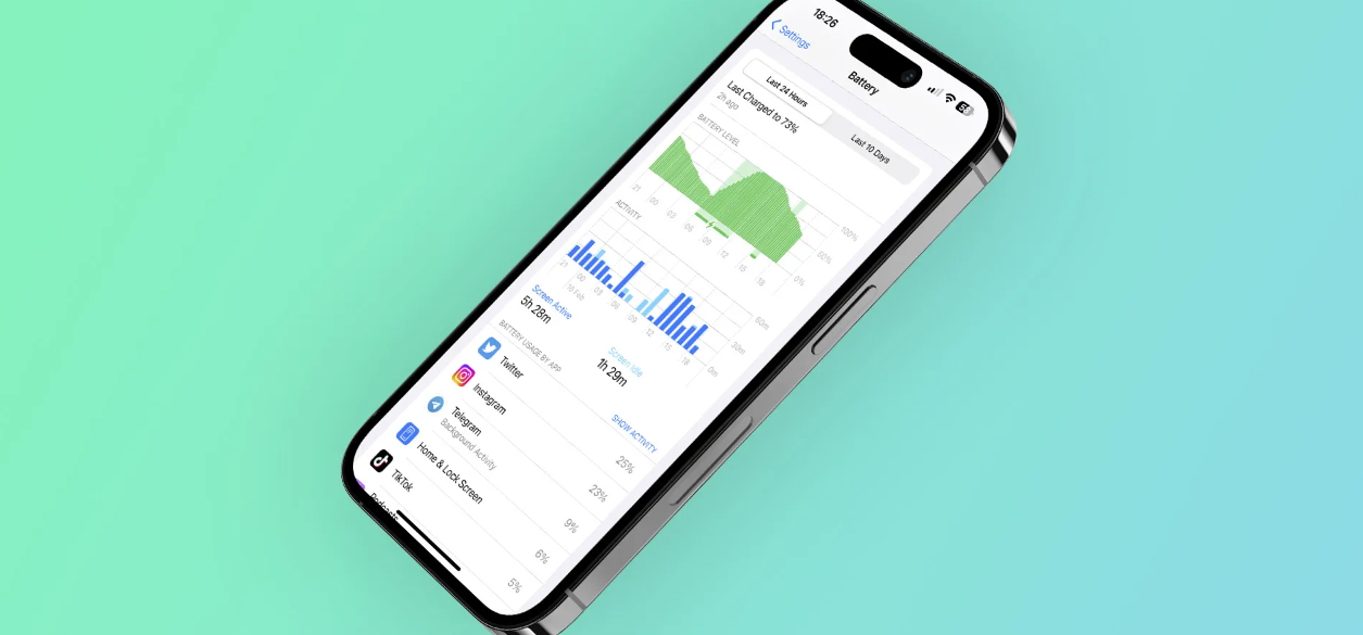 苹果 iOS 16.4 将为 iPhone 14 Pro 用户提供全天候显示的耗电情况